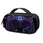 Dark Libra Zodiac Sign Print Insulin Cooler Travel Case