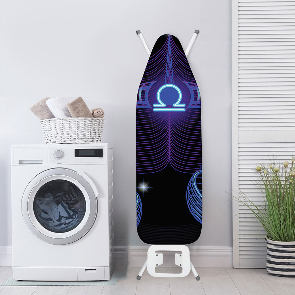 Dark Libra Zodiac Sign Print Ironing Board Cover