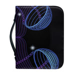 Dark Libra Zodiac Sign Print Leather Bible Cover