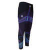 Dark Libra Zodiac Sign Print Men's Compression Pants