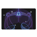 Dark Libra Zodiac Sign Print Polyester Doormat