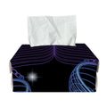 Dark Libra Zodiac Sign Print Rectangle Tissue Box Cover