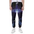 Dark Libra Zodiac Sign Print Joggers