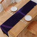 Dark Libra Zodiac Sign Print Table Runner