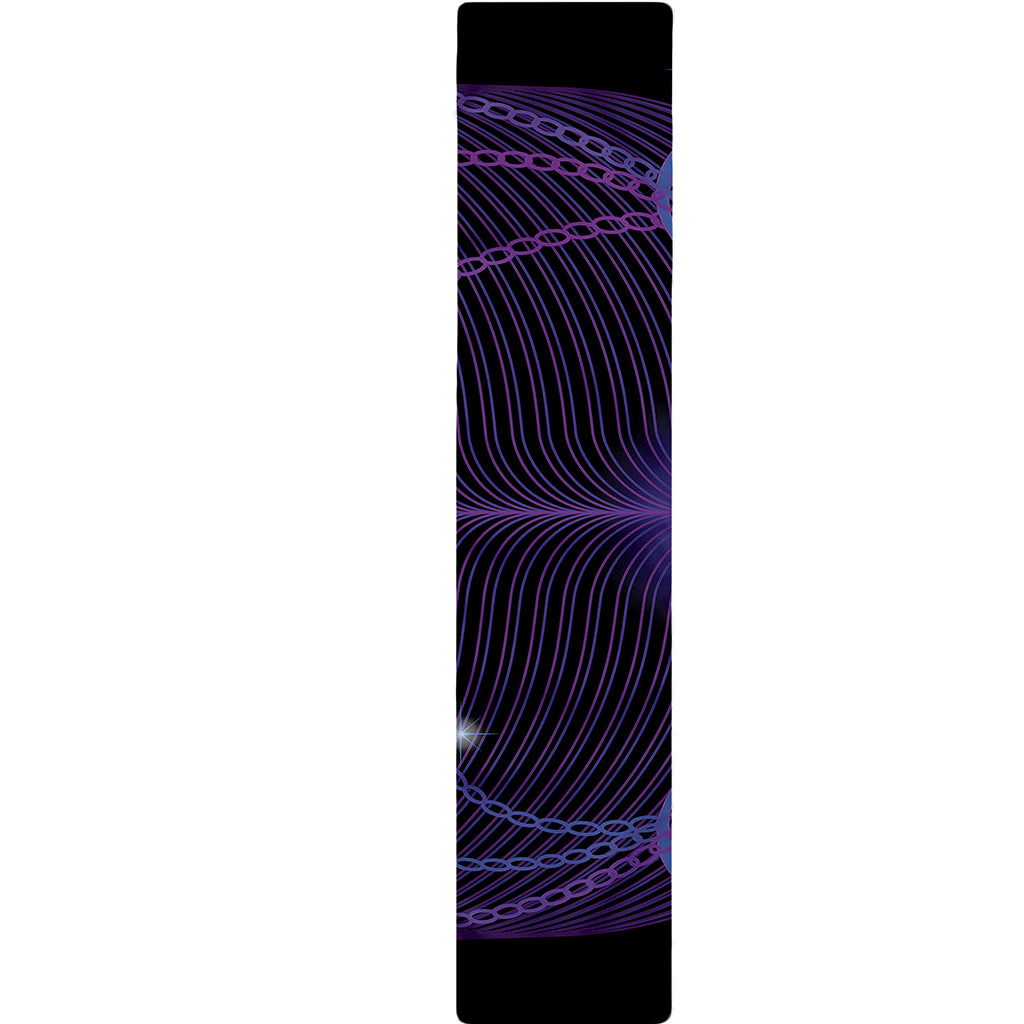 Dark Libra Zodiac Sign Print Table Runner