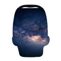 Dark Milky Way Galaxy Space Print Baby Seat Cover