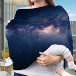 Dark Milky Way Galaxy Space Print Baby Seat Cover