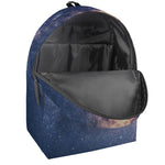 Dark Milky Way Galaxy Space Print Backpack