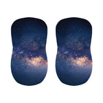 Dark Milky Way Galaxy Space Print Bar Stool Covers