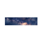 Dark Milky Way Galaxy Space Print Bed Runner
