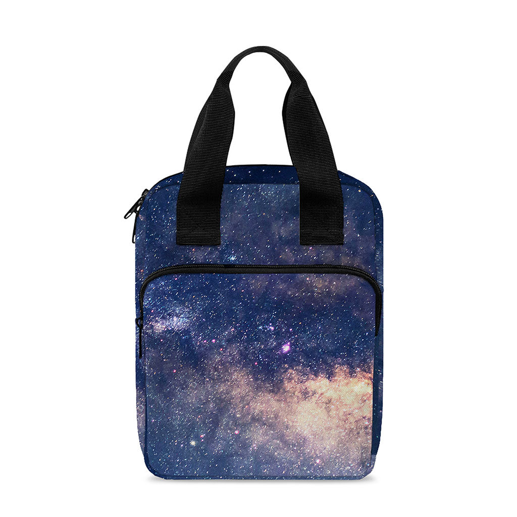 Dark Milky Way Galaxy Space Print Bible Tote Bag