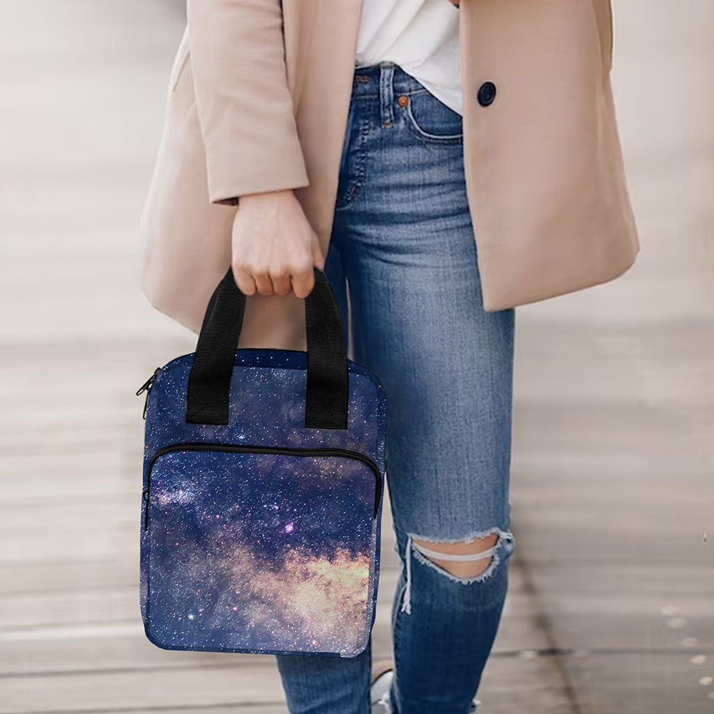 Dark Milky Way Galaxy Space Print Bible Tote Bag