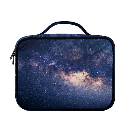 Dark Milky Way Galaxy Space Print Briefcase Bible Bag