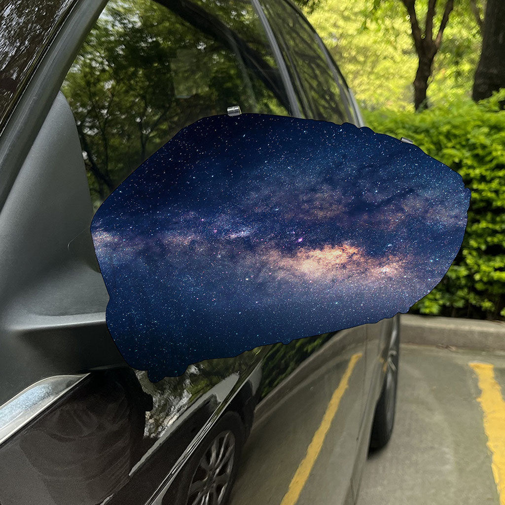 Dark Milky Way Galaxy Space Print Car Side Mirror Covers