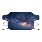 Dark Milky Way Galaxy Space Print Car Windshield Snow Cover