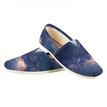 Dark Milky Way Galaxy Space Print Casual Shoes