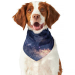 Dark Milky Way Galaxy Space Print Dog Bandana
