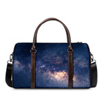 Dark Milky Way Galaxy Space Print Duffle Bag