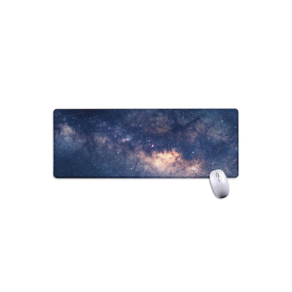 Dark Milky Way Galaxy Space Print Extended Mouse Pad