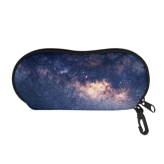 Dark Milky Way Galaxy Space Print Glasses Case