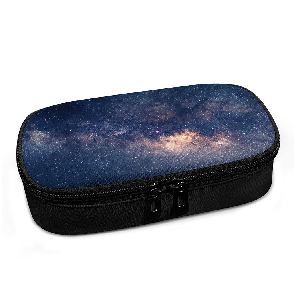 Dark Milky Way Galaxy Space Print Insulin Cooler Travel Case