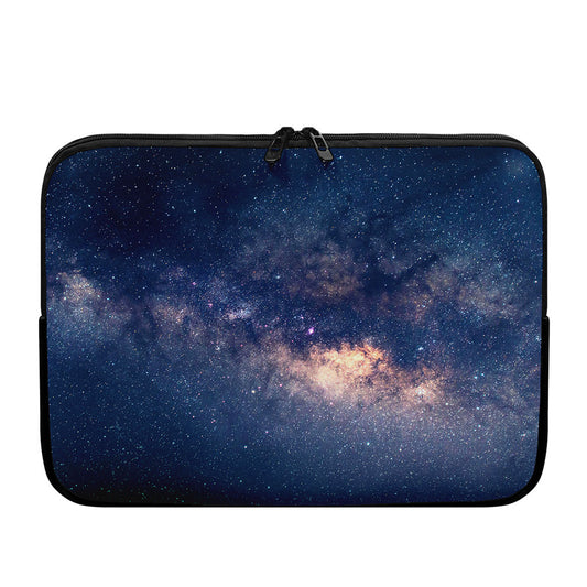 Dark Milky Way Galaxy Space Print Laptop Sleeve