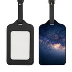 Dark Milky Way Galaxy Space Print Luggage Tag