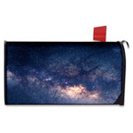 Dark Milky Way Galaxy Space Print Mailbox Cover