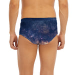Dark Milky Way Galaxy Space Print Men's Briefs