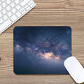 Dark Milky Way Galaxy Space Print Mouse Pad