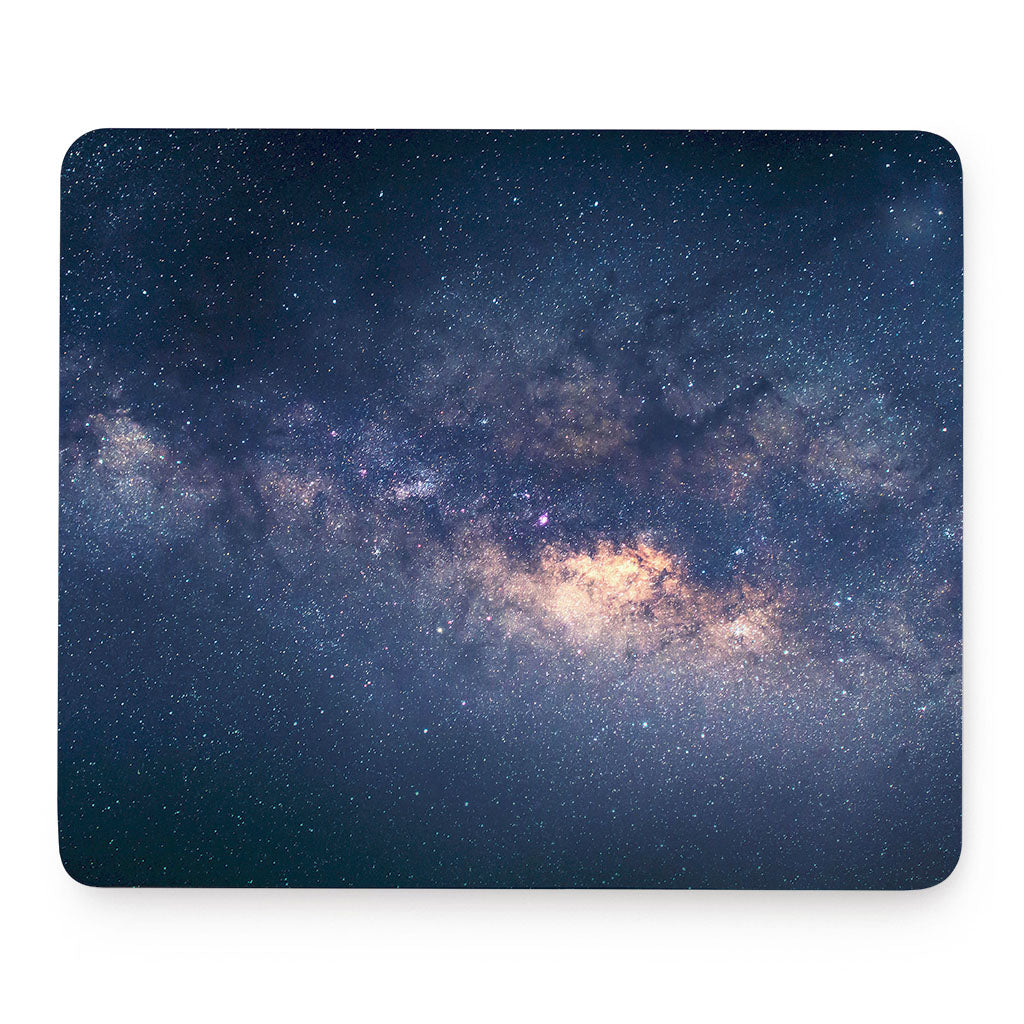 Dark Milky Way Galaxy Space Print Mouse Pad