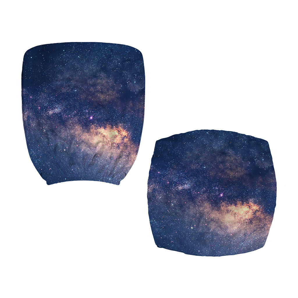 Dark Milky Way Galaxy Space Print Office Chair Cover