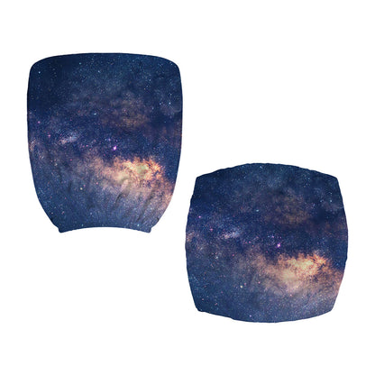 Dark Milky Way Galaxy Space Print Office Chair Cover