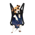 Dark Milky Way Galaxy Space Print Pet Carrier Backpack