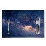 Dark Milky Way Galaxy Space Print Placemat