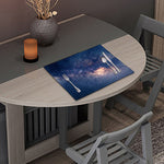 Dark Milky Way Galaxy Space Print Placemat