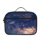 Dark Milky Way Galaxy Space Print Portable Lunch Bag