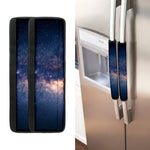 Dark Milky Way Galaxy Space Print Refrigerator Handle Covers