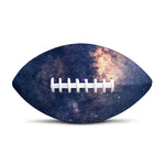 Dark Milky Way Galaxy Space Print Rugby Ball