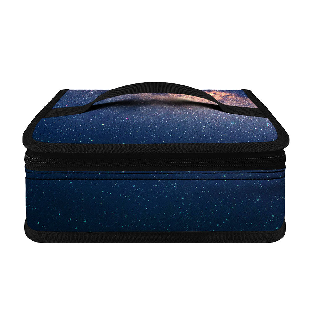Dark Milky Way Galaxy Space Print Small Lunch Bag
