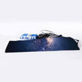 Dark Milky Way Galaxy Space Print Sports Towel