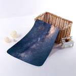Dark Milky Way Galaxy Space Print Towel