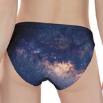 Dark Milky Way Galaxy Space Print Women's Panties