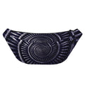 Dark Navy Metal Spiral Print Fanny Pack