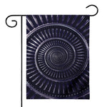 Dark Navy Metal Spiral Print House Flag