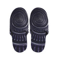 Dark Navy Metal Spiral Print Slippers