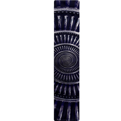 Dark Navy Metal Spiral Print Table Runner