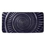 Dark Navy Metal Spiral Print Towel