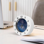 Dark Nebula Universe Galaxy Space Print Alarm Clock