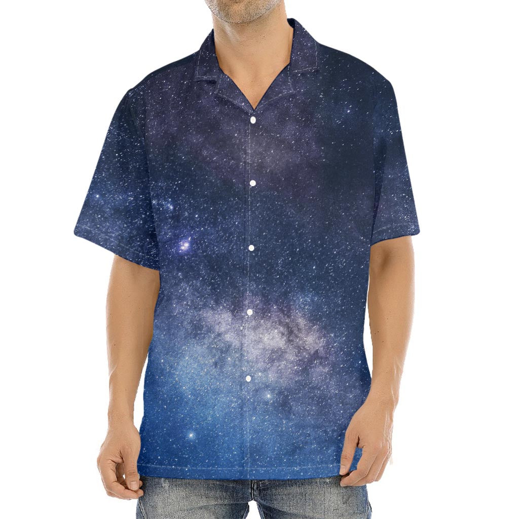 Dark Nebula Universe Galaxy Space Print Aloha Shirt